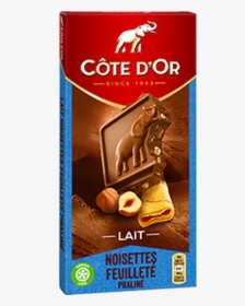 Côte D Or Milk Chocolate With Hazelnuts & Praliné - Cote D Or Praliné, HD Png Download, Transparent PNG