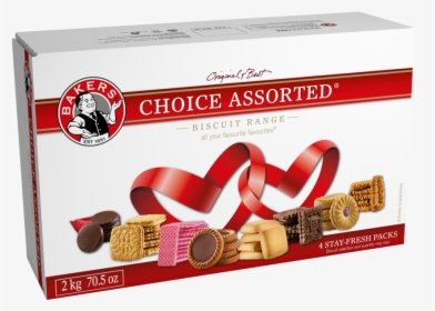 Bakers Choice Assorted Biscuits - Bakers Choice Assorted 1kg, HD Png Download, Transparent PNG