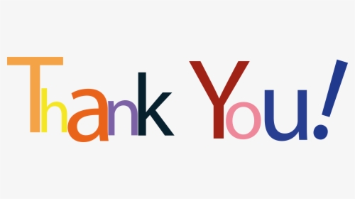Thank You Text Clipart - Thank You Presentation Clipart, HD Png Download, Transparent PNG