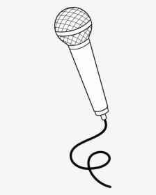 Microphone Clipart Mike - White Microphone Clipart, HD Png Download, Transparent PNG