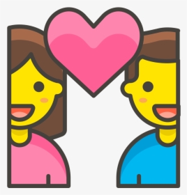 291 Couple With Heart Woman Man, HD Png Download, Transparent PNG