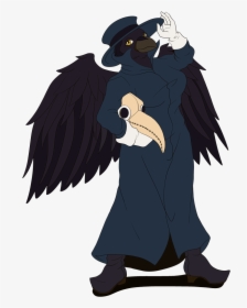 Plague Doctor Crow Commission - Cartoon, HD Png Download, Transparent PNG