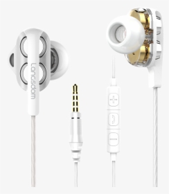 White - Headphones, HD Png Download, Transparent PNG