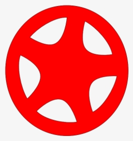 Car Rim Clipart Red, HD Png Download, Transparent PNG