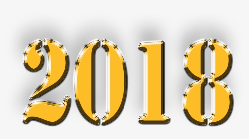 Happy New Year 2018 Hd Download Greetings - Illustration, HD Png Download, Transparent PNG