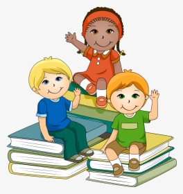 Pictures For School Children - Children Learning Clipart, HD Png Download, Transparent PNG