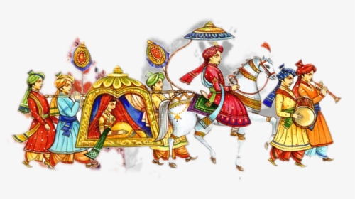 Hindu Wedding Symbols In Colour Png - Hindi Wedding Logo Png, Transparent Png, Transparent PNG