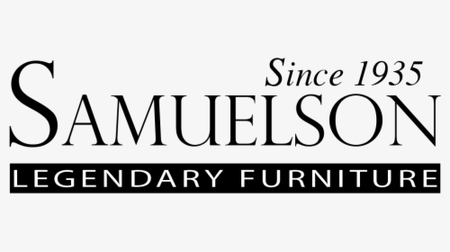 Samuelson Furniture - Samuelson Legendary Furniture Logo, HD Png Download, Transparent PNG
