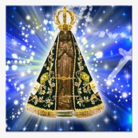 Azulejo Nossa Senhora Aparecida De Rosy Ramosna - Nossa Senhora Aparecida Padroeira Do Brasil, HD Png Download, Transparent PNG
