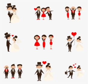 Groom Clipart Wedding Symbol - Icons Gold Wedding, HD Png Download, Transparent PNG