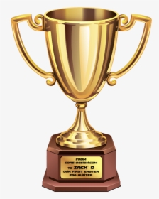 #troféu - Transparent Background Transparent Trophy, HD Png Download, Transparent PNG