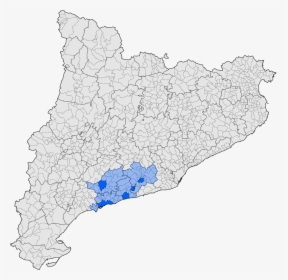 Mapa De Colles - Catalonia Map Outline, HD Png Download, Transparent PNG