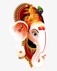 Ganesh Png Images For Wedding Cards - Ganesh Chaturthi Background Png, Transparent Png, Transparent PNG