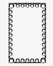 Black And White Clip - Christmas Border Clipart Black And White Free, HD Png Download, Transparent PNG