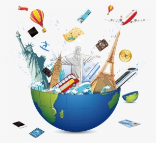 Travel Euclidean Vector Royalty-free Clip Art - Travel And Tourism Design, HD Png Download, Transparent PNG