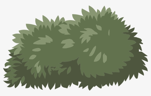 Bush, Shrub, Green, Nature, Plant, Lush, Landscape - Shrub Clipart, HD Png Download, Transparent PNG