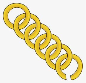 Gold Chain Clipart - Gold Chain Link Clipart, HD Png Download, Transparent PNG
