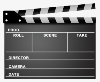 Clapperboard Film Director Filmmaking - Film Clapper, HD Png Download, Transparent PNG