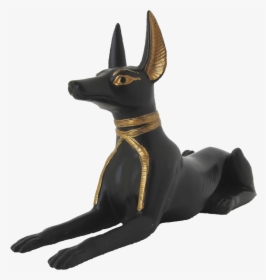 El Perro Anubis Anubis, Representado Por Un Gran Cánido - Ancient Egypt Cat And Dog, HD Png Download, Transparent PNG