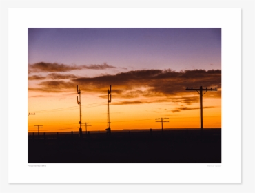 Main Railroad Sunset - Sunset, HD Png Download, Transparent PNG