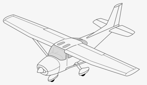 Airplane, Plane, Aircraft, Propeller, Cessna, Aeroplane - Cessna 172 Clipart, HD Png Download, Transparent PNG