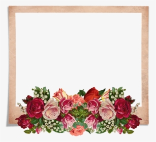 Marco De La Rosa, Vintage, Bouquet, Naturaleza, Flor - กรอบ ดอกไม้ วิน เท จ, HD Png Download, Transparent PNG
