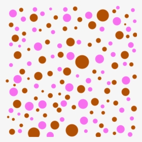 Pink Polka Dot Background Png, Transparent Png, Transparent PNG