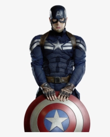 Captain America Png Transparent Image - Captain America Stealth Suit Movie, Png Download, Transparent PNG