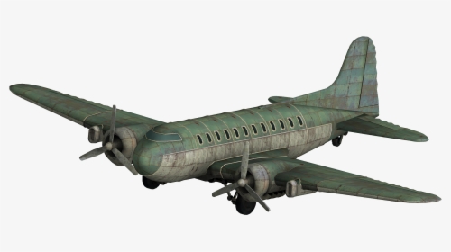 Airplane Clipart Cargo Aircraft - Jet Airliner Fallout 3, HD Png Download, Transparent PNG