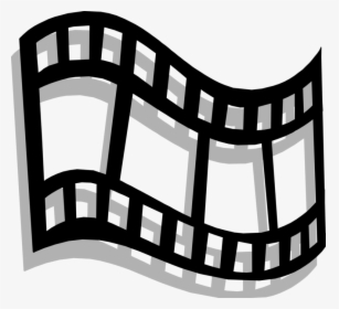 Transparent Film Strip Vector Png - Gambar Filem Hitam Putih, Png Download, Transparent PNG