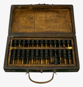 Vintage Chinese Abacus In Box - Imagenes Del Abaco Antiguo, HD Png Download, Transparent PNG