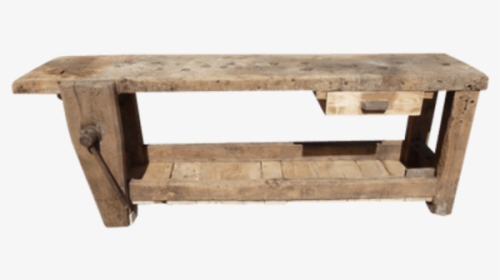 Vintage Wooden Workbench - Workbench Old Png, Transparent Png, Transparent PNG