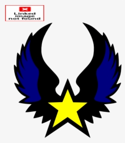 Nautical Star With Wings Designs, HD Png Download, Transparent PNG