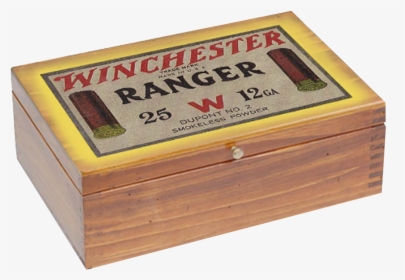 Winchester Vintage Wooden Box Ranger - Plywood, HD Png Download, Transparent PNG