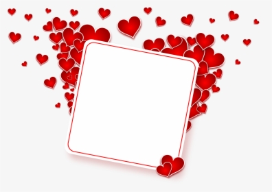 Love Heart Frame Png Image - Write Name On Love, Transparent Png, Transparent PNG