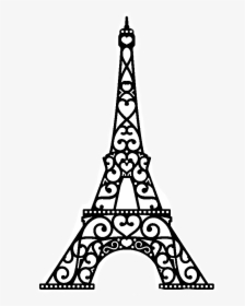Eiffel Tower Svg Free Clipart , Png Download - Glitter Eiffel Tower Paris, Transparent Png, Transparent PNG