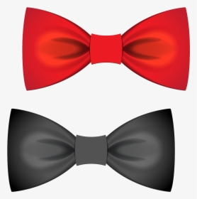 Bow Tie Euclidean Vector Satin Atlas Red - Bow Tie Vector Red, HD Png Download, Transparent PNG