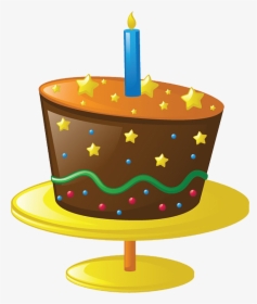 Birthday Cake Png - Elementos De Aniversario Png, Transparent Png, Transparent PNG