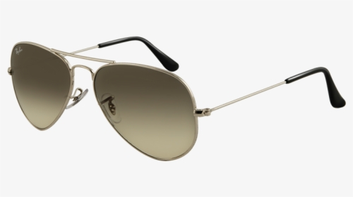 Ray Ban Aviator Rb3025 Gold Frame Gradient Blue Lens, HD Png Download, Transparent PNG