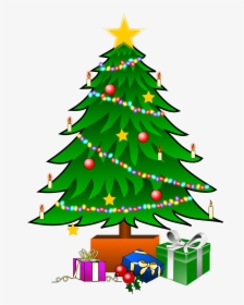 Christmas Vector Image - Christmas Tree Vector Png, Transparent Png, Transparent PNG