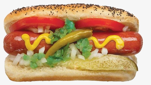 Hot Dog Png Image - Fully Dressed Hot Dog, Transparent Png, Transparent PNG