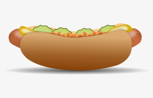 Cachorro Quente, Fast Food, Alimentos, Salsicha, Pão - Gambar Hot Dog Animasi, HD Png Download, Transparent PNG