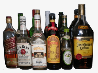 Colección De Botellas De Alcohol - Alcohol Bottles Png, Transparent Png, Transparent PNG
