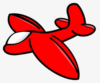 Clip Art Red Plane, HD Png Download, Transparent PNG
