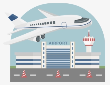 Vehículo Avión Aeropuerto Despegue Png E Imagen Vectorial - สนาม บิน Png, Transparent Png, Transparent PNG