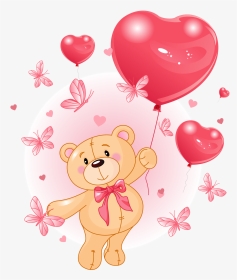 Imágenes De Ositos - Bear With Heart, HD Png Download, Transparent PNG