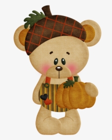 Welcome Fall Add On - Teddy Bear Fall Clipart, HD Png Download, Transparent PNG