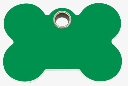 Bone Plastic Pet Tag - Dog Tag Clip Art Green, HD Png Download, Transparent PNG