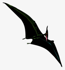Pterodactyl, Dinosaur, Flying, Bird, Prehistoric - Prehistoric Bat Like Bird, HD Png Download, Transparent PNG