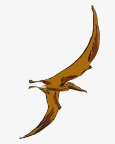 Pterodactyl Clipart Transparent - Brown Pterodactyl, HD Png Download, Transparent PNG